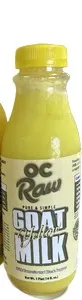 16oz OC Raw Pure & Simple YELLOW Goat Milk - Health/First Aid